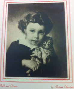 Child and Kitten (Clyde M. Fuller II) Martinsville