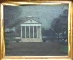 University of Virginia, Moonlight on the Rotunda, 1911
