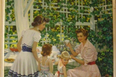 Lunch in the Grape Arbor