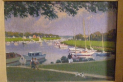 Mamaroneck Harbor from Studio