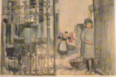 Girl and Gate, Paris 