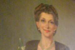 Lillian in Brown Dress