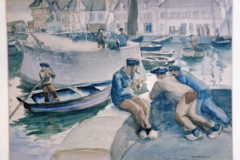 Concarneau Harbor, 1923